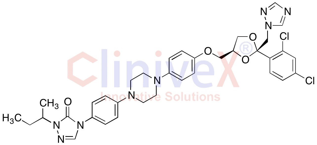 (2R,4S)-Itraconazole (Mixture of Diastereomers)