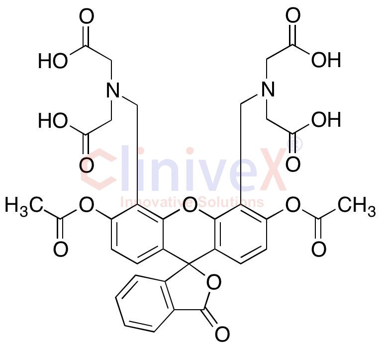 3,6-Diacetoxy Fluorescein Bis(methylene)bis(azanetriyl)tetraacetic Acid