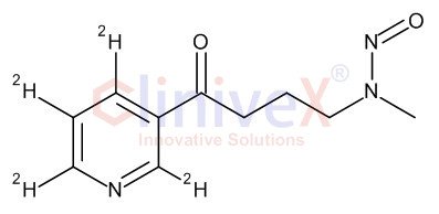 4-(Methylnitrosamino)-1-(3-pyridyl-d4)-1-butanone (0.1 mg/mL in Methanol)