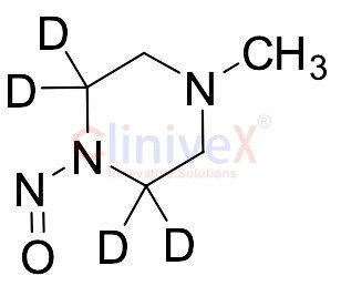 N-Methyl-N’-nitrosopiperazine-d4