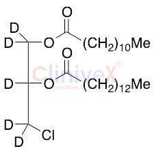 1-Lauroyl-2-myristoyl-3-chloropropanediol-d5