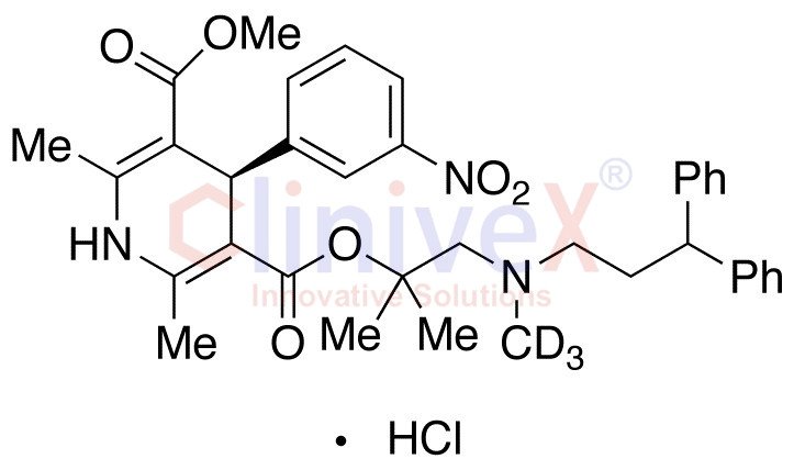 (R)-Lercanidipine-d3 Hydrochloride