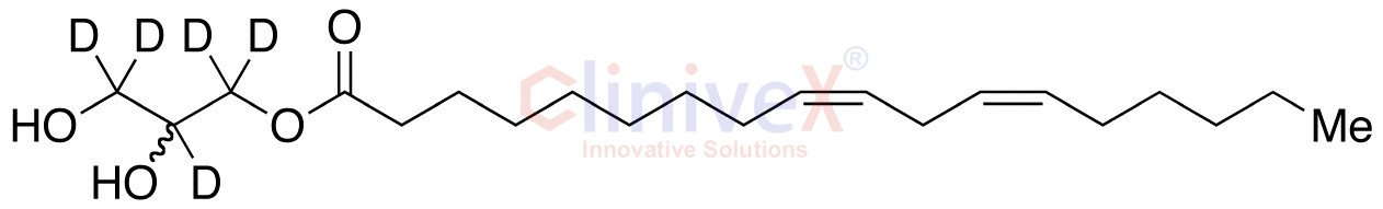 1-Linoleoyl-rac-glycerol-d5
