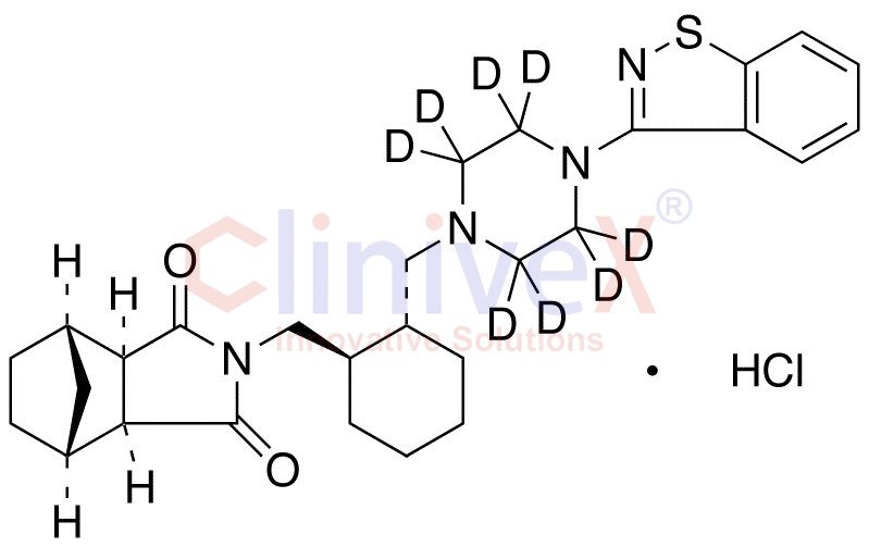 Lurasidone-d8 Hydrochloride