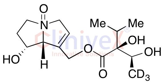 (+)-Lycopsamine N-Oxide-D7