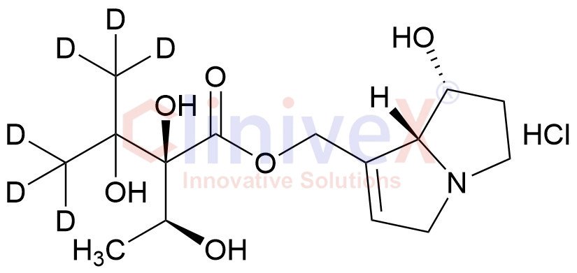 (+)-Lycopsamine-D7 Hydrochloride