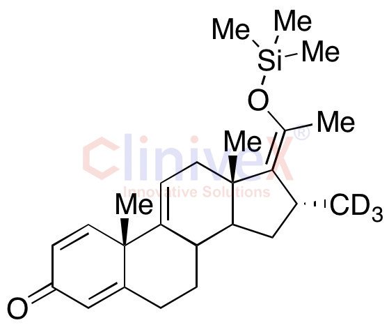 (16Alpha,17E)-16-Methyl(d3)-20-[(trimethylsilyl)oxy]-pregna-1,4,9(11),17(20)-tetraen-3-one