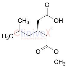 (3S)-3-(2-Methylpropyl)-pentanedioic Acid 1-Methyl Ester
