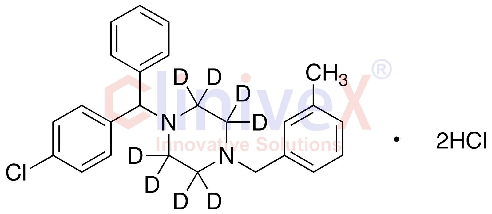Meclizine-d8 Dihydrochloride