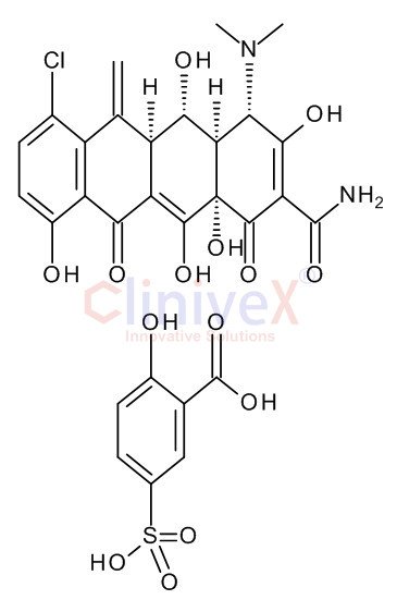 Meclocycline Sulfosalicylate Salt