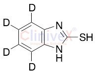 2-Mercapto-4,5,6,7-d4-benzimidazole