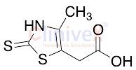 2-Mercapto-4-methyl-5-thiazoleacetic Acid