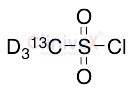 Methanesulfonyl Chloride-d3,13C