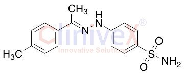 4-[2-[1-(4-Methylphenyl)ethylidene]hydrazinyl]benzenesulfonamide
