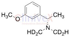 (S)-1-(3-Methoxyphenyl)-N,N-(dimethyl-d4)ethanamine