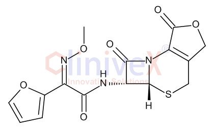 (alphaZ)-alpha-(Methoxyimino)-N-[(5aR,6R)-1,4,5a,6-tetrahydro-1,7-dioxo-3H,7H-azeto[2,1-b]furo[3,4-d][1,3]thiazin-6-yl]-2-furanacetamide