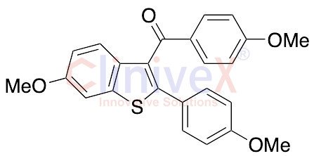 [6-Methoxy-2-(4-methoxyphenyl)benzo[b]thien-3-yl][4-methoxyphenyl]methanone