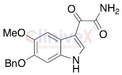 5-Methoxy-Alpha-oxo-6-(phenylmethoxy)-1H-indole-3-acetamide