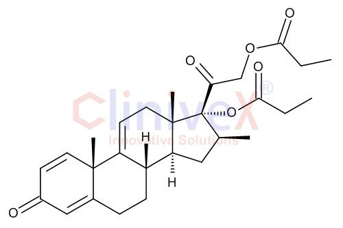 (16beta)-16-Methyl-17,21-bis(1-oxopropoxy)pregna-1,4,9(11)-triene-3,20-dione
