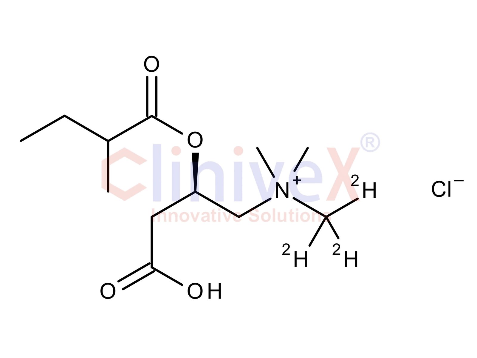 2-Methylbutyryl-L-Carnitine-d3 Chloride