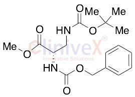 Methyl 2-(S)-[N-Carbobenzyloxy]amino-3-[N-tert-butyloxycarbonyl]aminopropionate