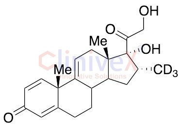 16Alpha-Methyl(d3)-9,11-dehydro Prednisolone