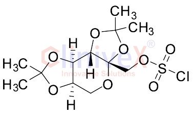 2,3:4,5-bis-O-(1-Methylethylidene)-1-chlorosulfate beta-D-Fructopyranose