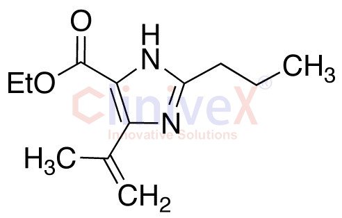 4-(1-Methylethenyl)-2-propyl-1H-imidazole-5-carboxylic Acid Ethyl Ester
