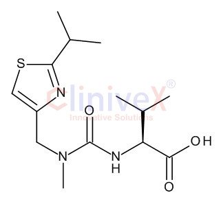 (2S)-3-Methyl-2-[[methyl[[2-(1-methylethyl)thiazol-4-yl]methyl]carbamoyl]amino]butanoic Acid