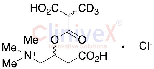 Methylmalonyl DL-Carnitine-d3 Chloride (Mixture of Diastereomers)