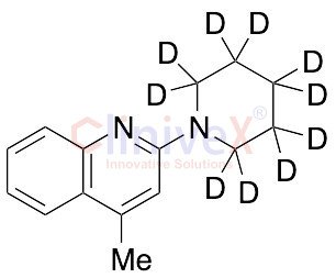 4-Methyl-2-(1-piperidinyl)-quinoline-d10