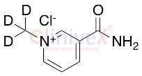 3-Carbamoyl-1-methyl-d3-pyridinium Chloride