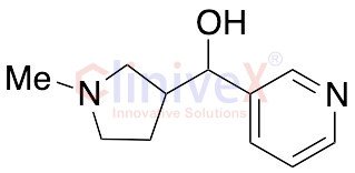 1-Methyl-3 (hydroxy- (3-pyridyl) methyl) Pyrrolidine (Mixture of Diastereomers)
