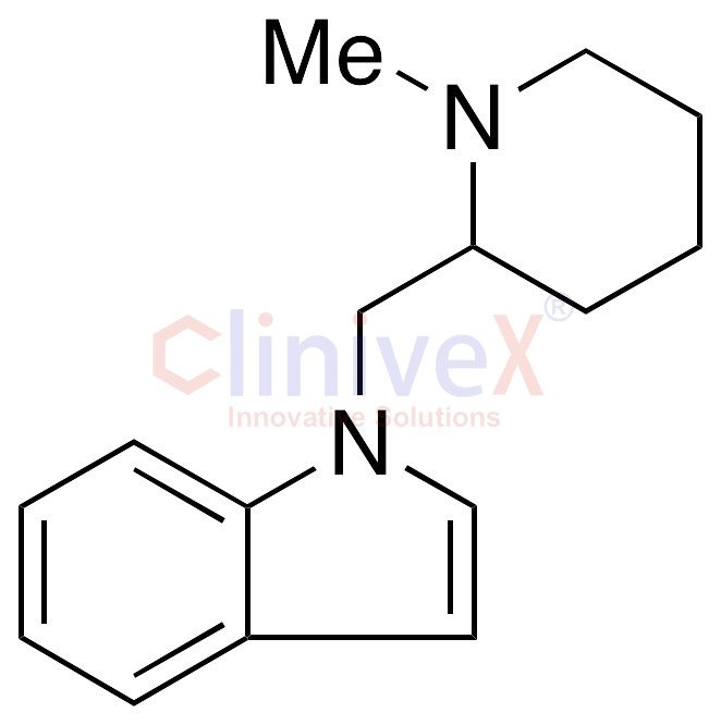 N-(N-Methylpiperidinyl)methylindole