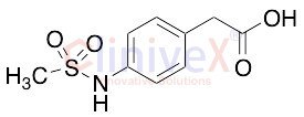 2-(4-(Methylsulfonamido)phenyl)acetic Acid