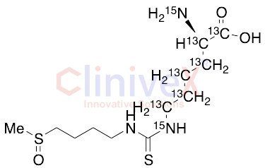 N6-({[3-(Methylsulfinyl)propyl]amino}carbonothioyl)lysine-13C6,15N2