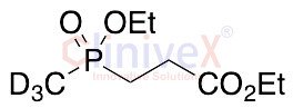 3-Methylphosphinicopropionic Acid-d3 Diethyl Ester