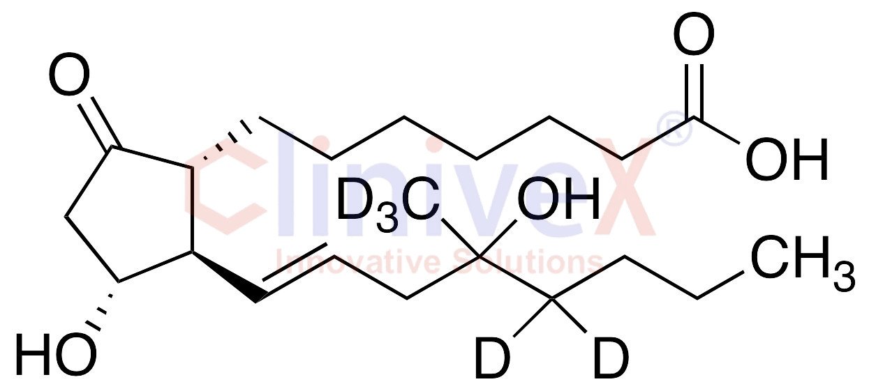 (8R,11R,12R,16RS)-Misoprostol Acid-d5
