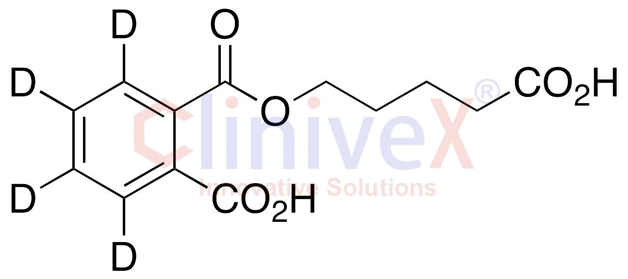 Mono(4-carboxybutyl) Phthalate-d4