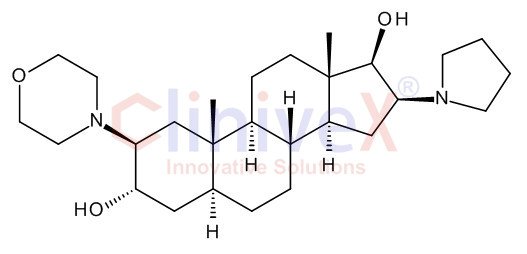 (2beta,3alpha,5alpha,16beta,17beta)-2-(4-Morpholinyl)-16-(1-pyrrolidinyl)androstane-3,17-diol