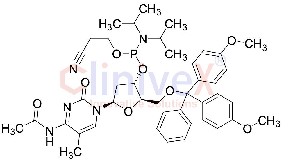 N4-Acetyl-2'-deoxy-5'-O-DMT-5-methylcytidine 3'-CE phosphoramidite