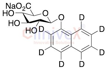 1-Naphthol-D7 Beta-D-Glucuronide Sodium Salt