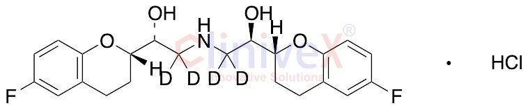 (+)-Nebivolol-d4 Hydrochloride