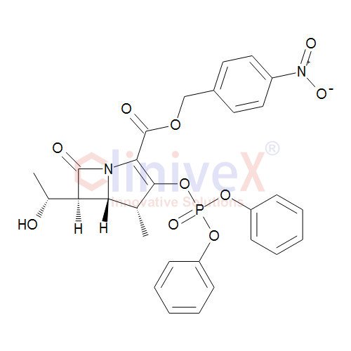 4-Nitrobenzyl (4R,5S,6S)-3-[(Diphenylphosphono)oxy]-6-[(R)-1-hydroxyethyl]-4-methyl-7-oxo-1-azabicyclo[3.2.0]hept-2-ene-2-carboxylate