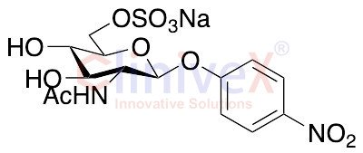 p-Nitrophenyl 6-Sulfo-2-acetamido-2-deoxy-Beta-D-glucopyranoside Sodium Salt