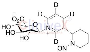 (R,S)-N2-Nitroso-Anabasine-d4 N’-beta-D-Glucuronide