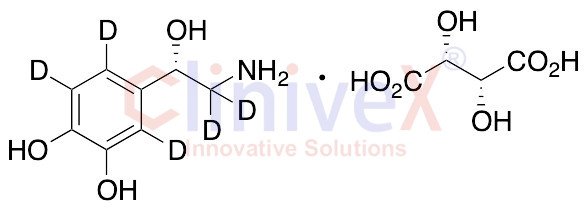 (+)-Noradrenaline-d5 Bitartrate