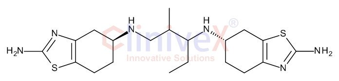 (6S)-N6-[3-[[(6S)-2-Amino-4,5,6,7-tetrahydro-6-benzothiazolyl]amino]-1-ethyl-2-methylpropyl]-4,5,6,7-tetrahydro-2,6-benzothiazolediamine