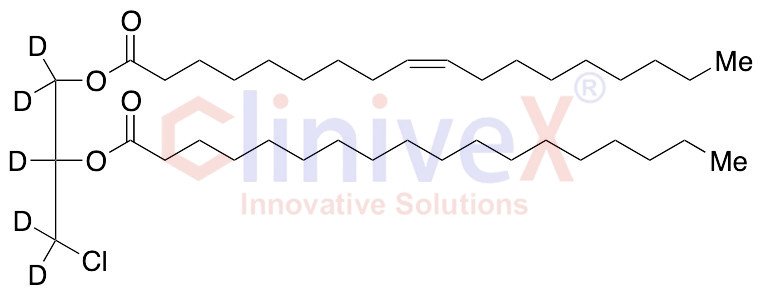 rac 1-Oleoyl-2-stearoyl-3-chloropropanediol-d5