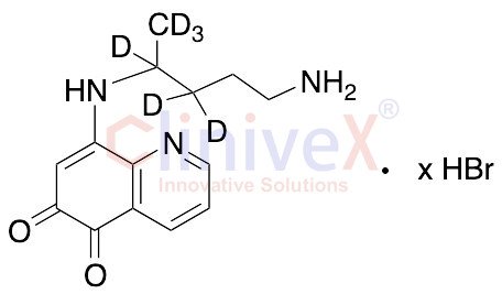 5,6-Orthoquinone Primaquine-d6 Hydrobromide (~85%)